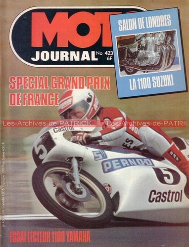 Moto journal 423 yamaha - ,