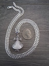cadena  virgen de san juan de los lagos plata 925 Mex 24" 3.9mm