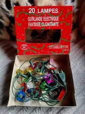 ANCIENNE GUIRLANDE ÉLECTRIQUE