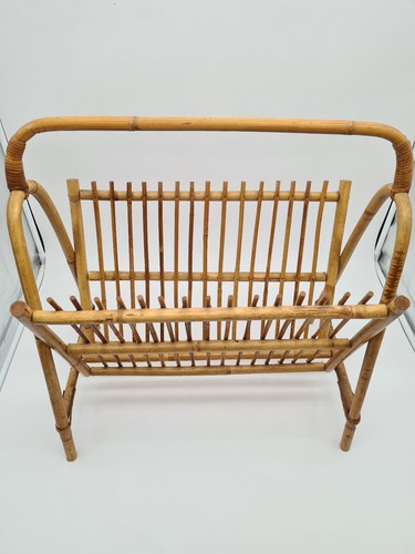 Ancien porte revue rotin - porte,