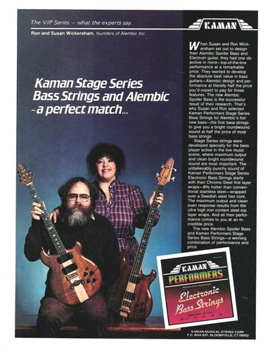 Vtg alembic guitar bass - vtg,