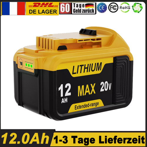 18v für dewalt 0ah dcb184 - 18v,