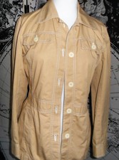 Veste style saharienne camel