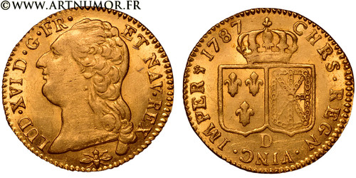 Louis xvi or - -, d'or