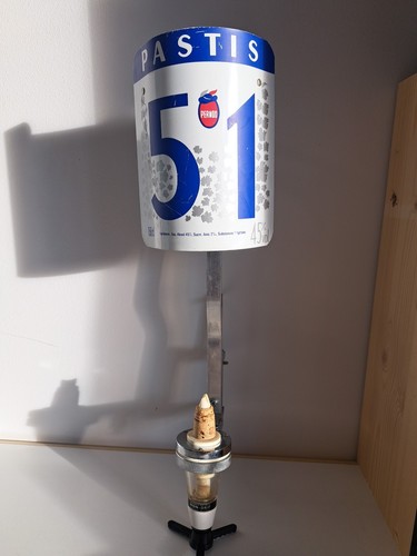 Support bouteille pastis - support,