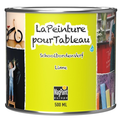 Peinture tableau lime ardoise - lime,