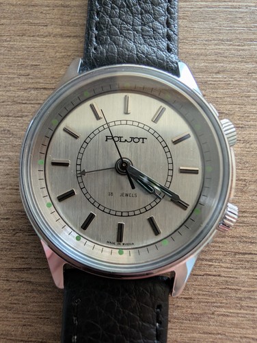 Montre mécanique poljot alarm - montre,