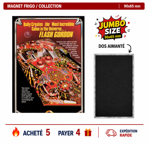 Magnet frigo flash - flash, gordon