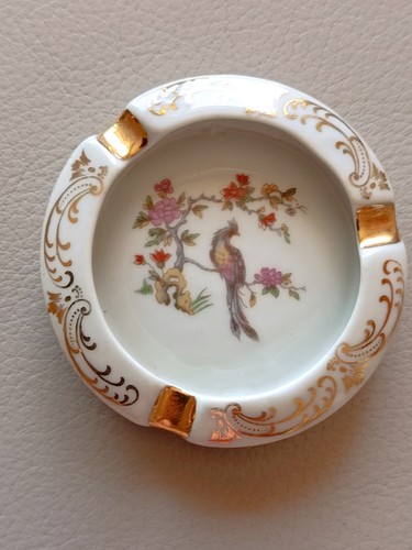 Ancien cendrier porcelaine - en,