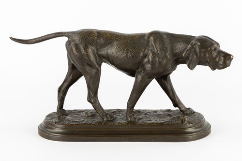 Sculpture bronze patiné - sculpture, en