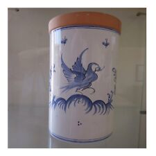 Moustiers Handmade Terracotta Enamel Earthenware Wine Brick Design 20th Century France N19