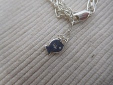 Colliers multiples en argent massif, marque Clio Blue 58 centimètres B67 LOT