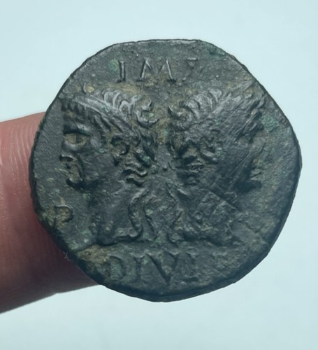 Monnaie romaine nemausus as - romaine, nemausus,