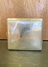 Retro Elegance - Antique Engraved Silver Metal Cigarette Holder