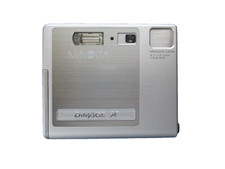 Minolta Dimage X Argenté -  Ultra Compact - auto focus - complet.