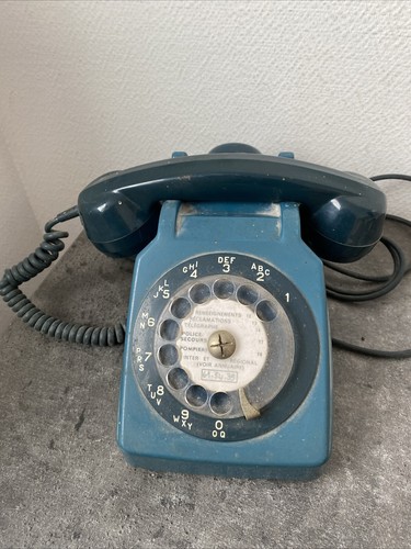 Ancien téléphone cadran - ancien,