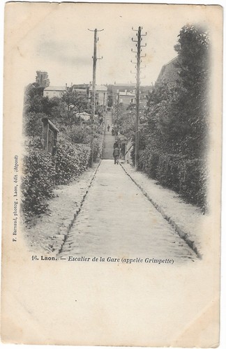 Fr02 laon escalier gare - escalier, de