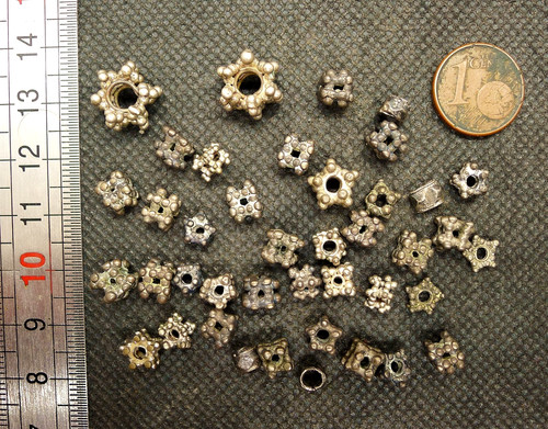 Lot perles granulé ancien - granulé,