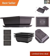 Durable Brown Bonsai Pots with