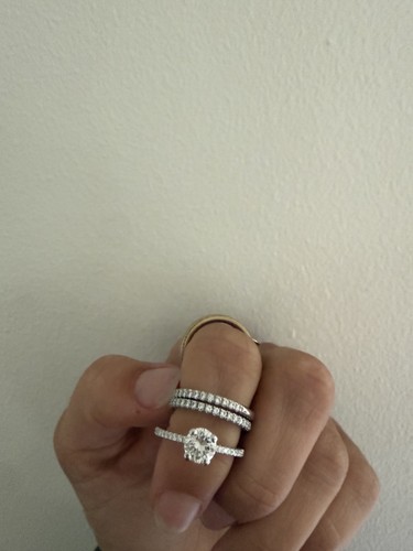 Tacori platinum ring bridal - platinum,