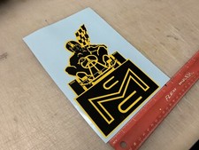 1962 R200 cMc MAN In Kart Karting decals Vintage McCulloch Kart floor decal MC