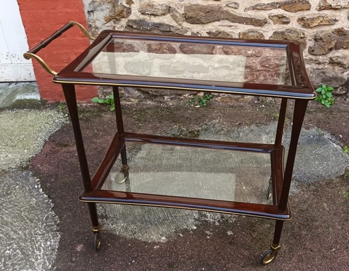 Desserte italienne acajou - desserte,