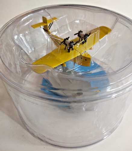 Avion tintin hydravion - l'hydravion, de