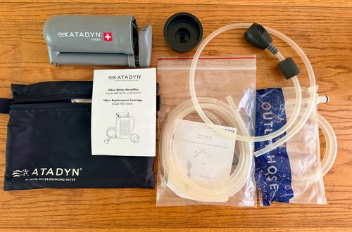 Katadyn hiker pump - hiker, pump-action