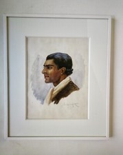DESSIN aquarelle RECTO-VERSO