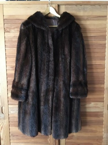 Manteau fourrure vison - manteau,