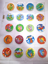 Cartoon Tazos - Croky Caps Flippos - 1995 - set of 60