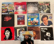 prix de départ 75 centimes le disque - lot de 13 disques vinyles 33 tours