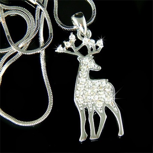 Collier chasse cristal - en,