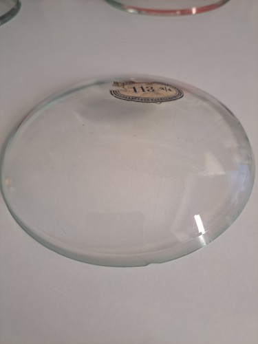 Verre minéral bombé pendule - verre,