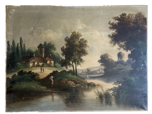 Lévy huile sur - j.,