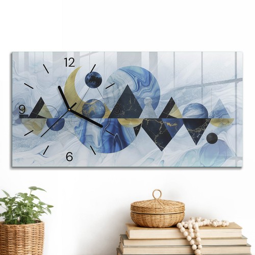 Horloge murale rectangulaire - murale,