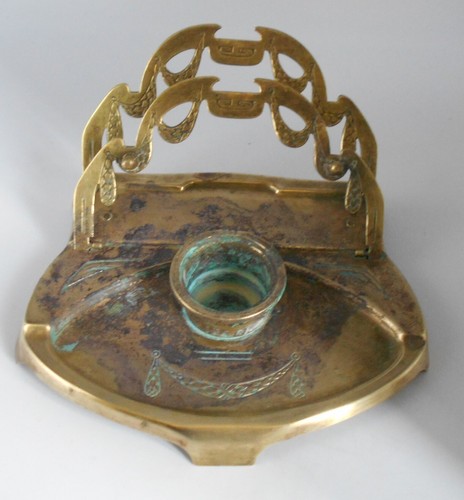 Ancien encrier trieur - encrier, classeur