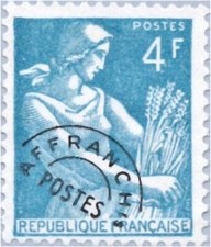 France #YTPO106 MNH 1954 4f