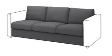IKEA VIMLE Cover For 3-Seat Section, Hallarp Grey 704.960.97 NEW