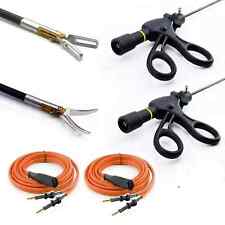 Laparoscopic Bipolar Forceps Set 5mm Maryland Fenestrated Surgical Instruments