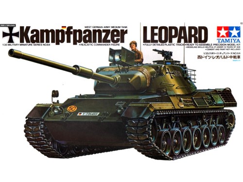 Tamiya char leopard - -,