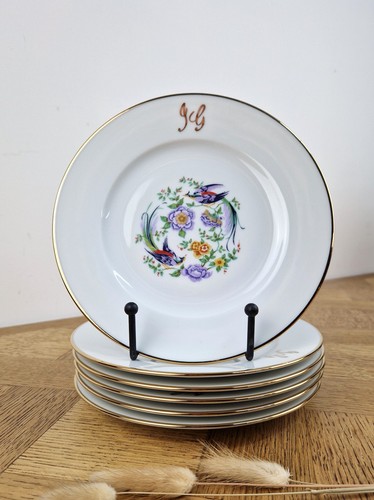 Assiettes dessert l or - 6,