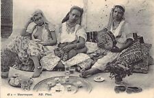 ETHNIC NUDE - Algeria - Moorish - Darbouka and Tambourine - Publ. ND Phot. Neurd