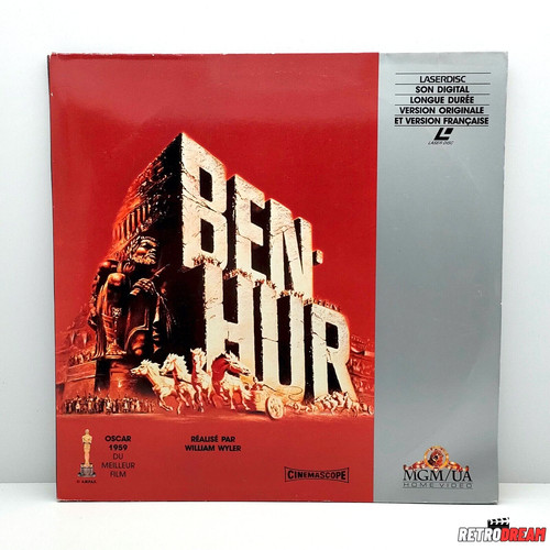 Ben hur double - double, laserdisc