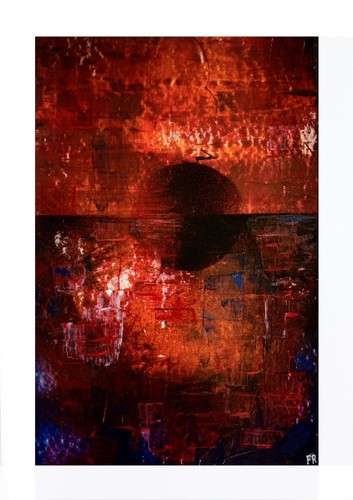 Peinture composition abstraite