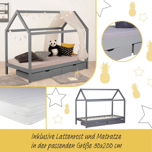Lit enfant matelas maison - enfant,