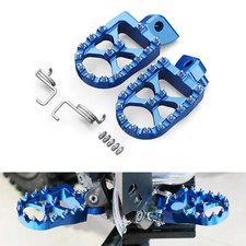 CNC Wide Foot Pegs Footrests For Yamaha YZ 125 250 250F 450F WR250F WR450F 2023