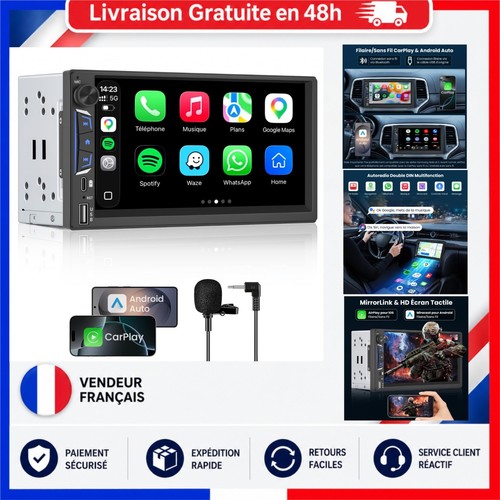 Autoradio din bluetooth - din, 7"