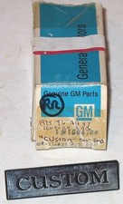 1975-1976 Buick Century Custom NOS roof nameplate 1694769