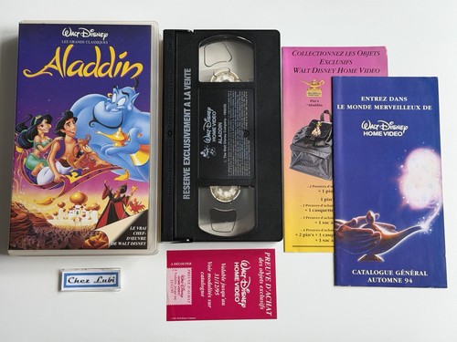 Aladdin cassette vhs - vhs,